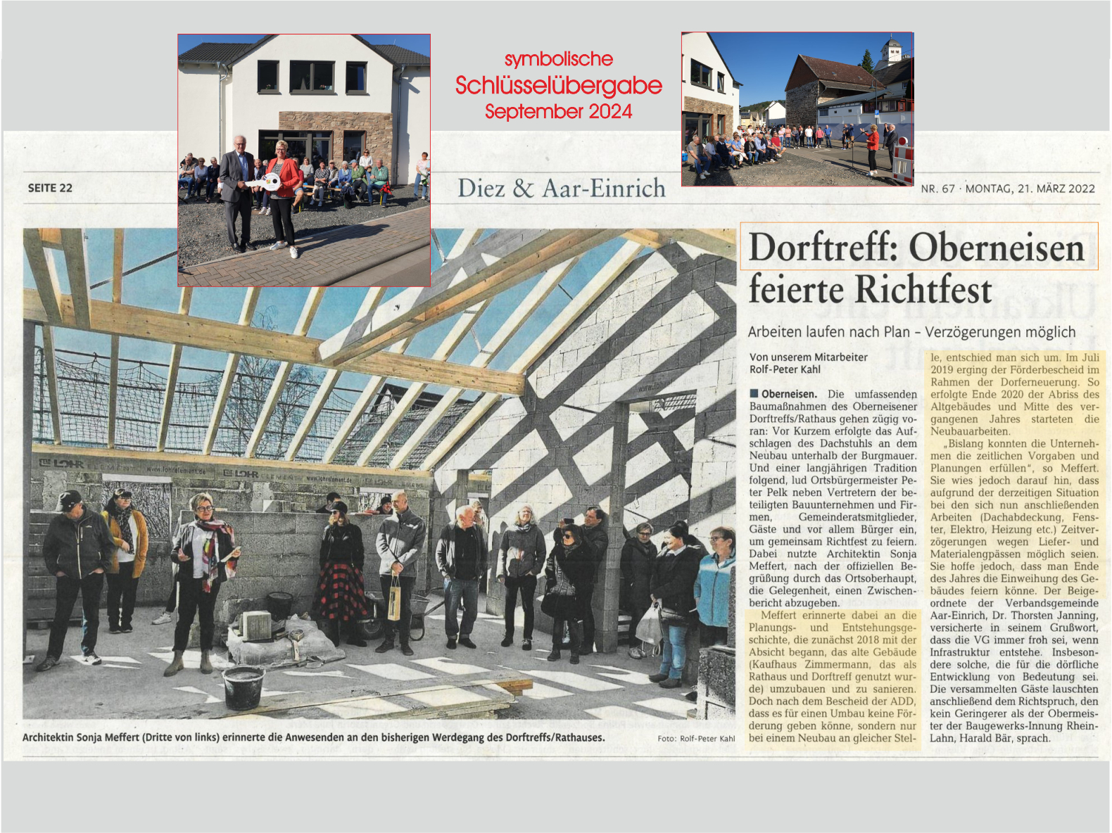 Oberneisen Dorftreff Einweihung, Sep 2024